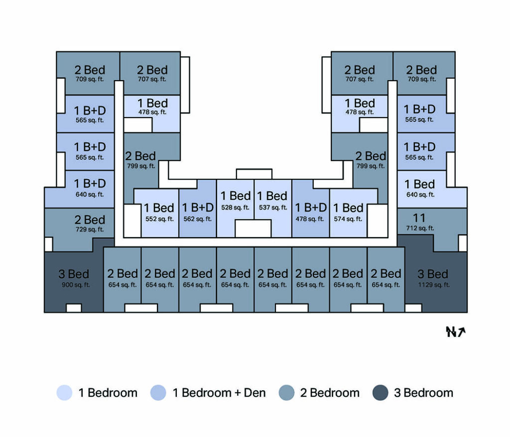 Fourth_Floor_Key_Plate_Wilson_West_Condos_First_Avenue_Properties