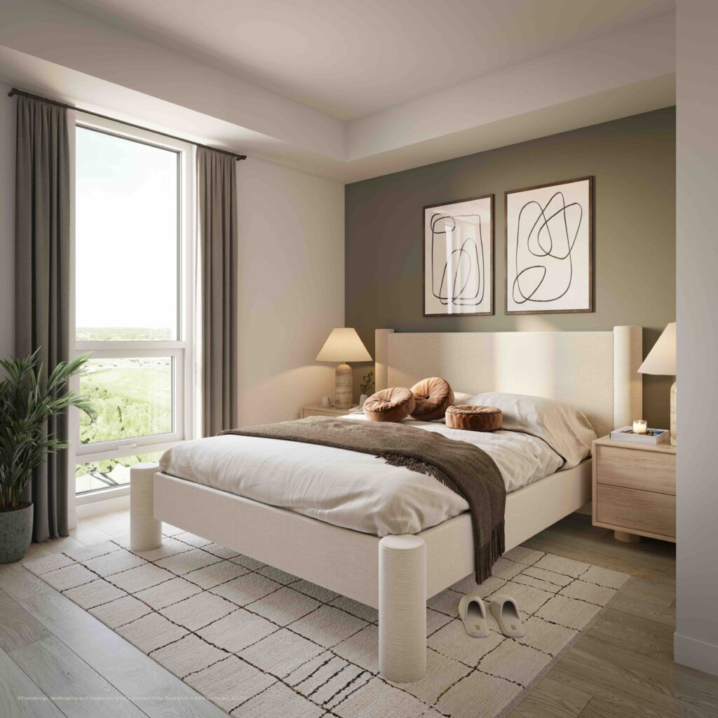 The Laurels by Mattamy in Milton - Bedroom