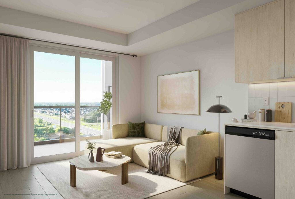 The Laurels by Mattamy in Milton - Living Room