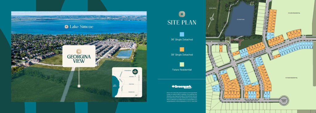 Georgina View in Keswick by Greenpark - Siteplan